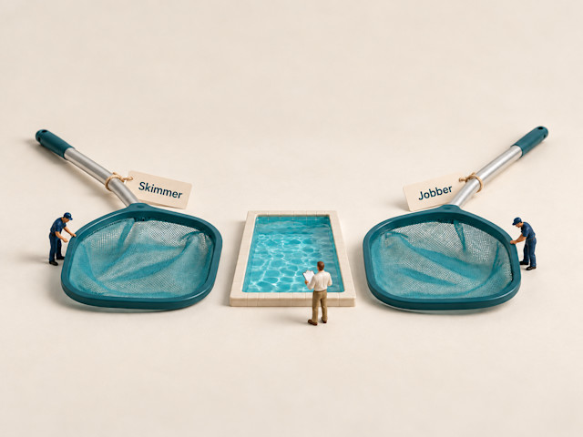 Skimmer vs. Jobber for Pool Companies: What I Found