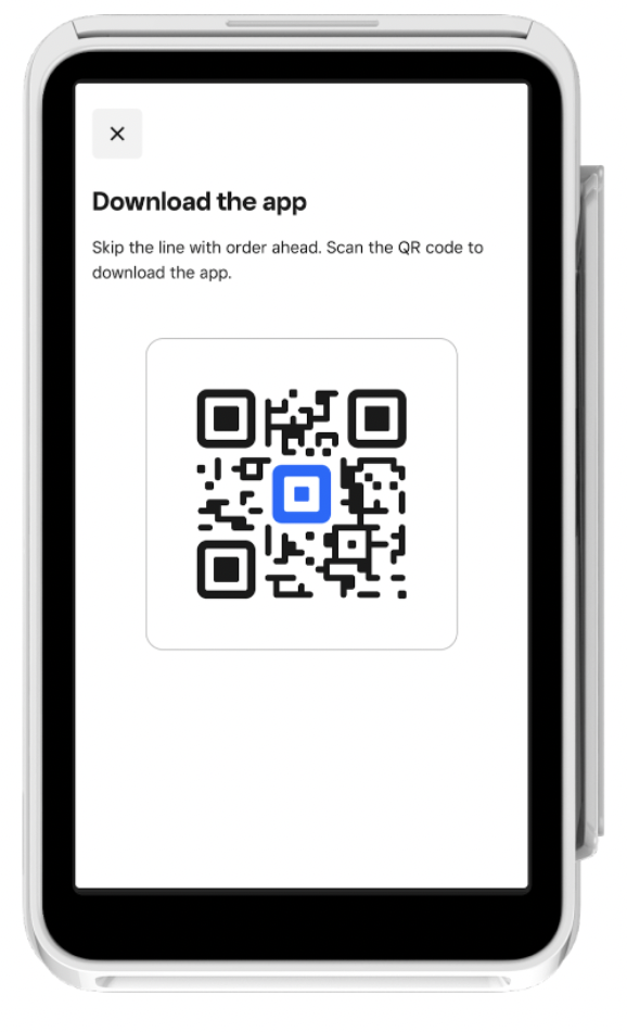 Display a QR Code