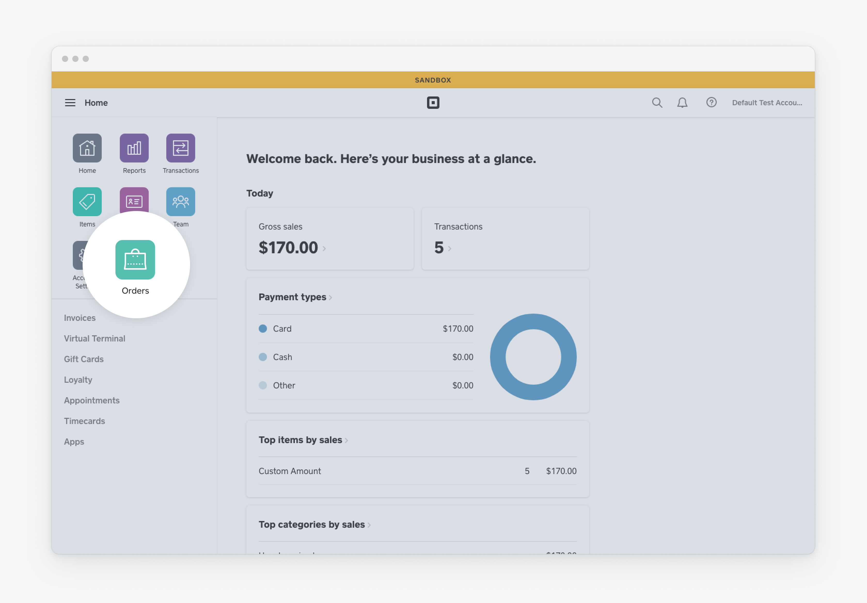 A graphic showing the pickup order in the Seller Dashboard.