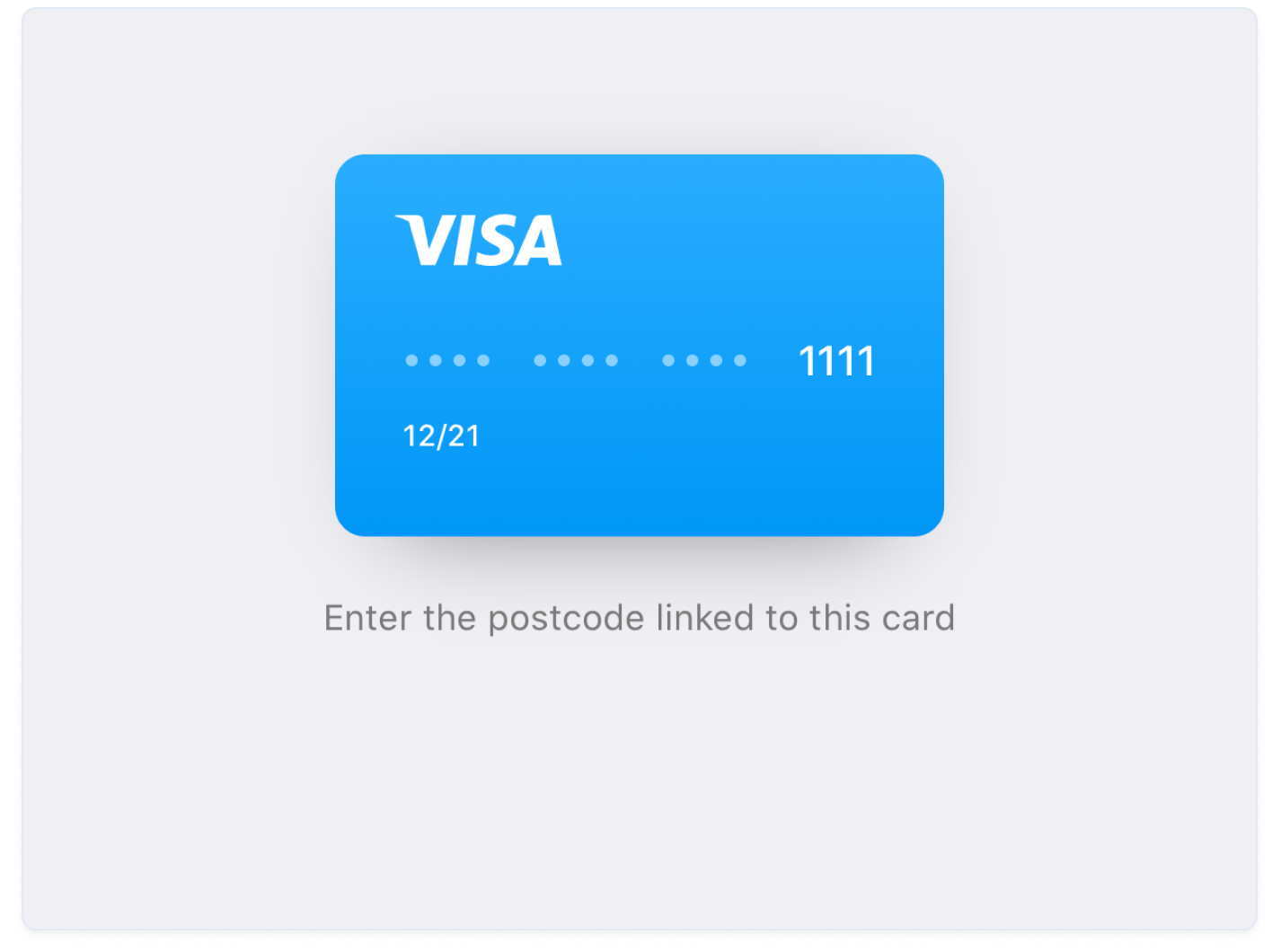 A graphic showing how credit card UI strings, such as ZIP code and postcode, can vary by region.