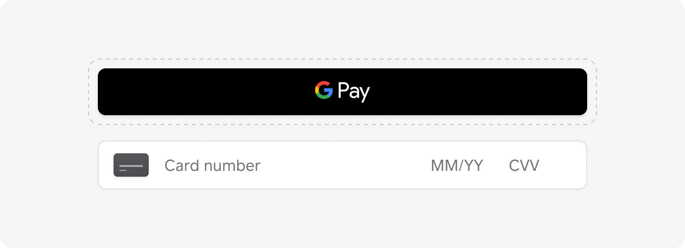 web-payments : google pay : hero