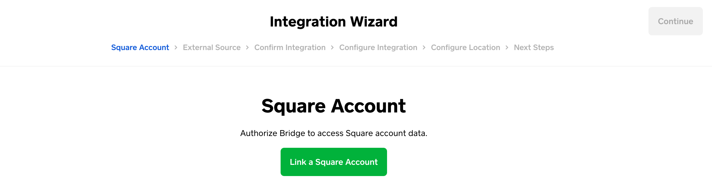 square-bridge-wizard-page one-square-account