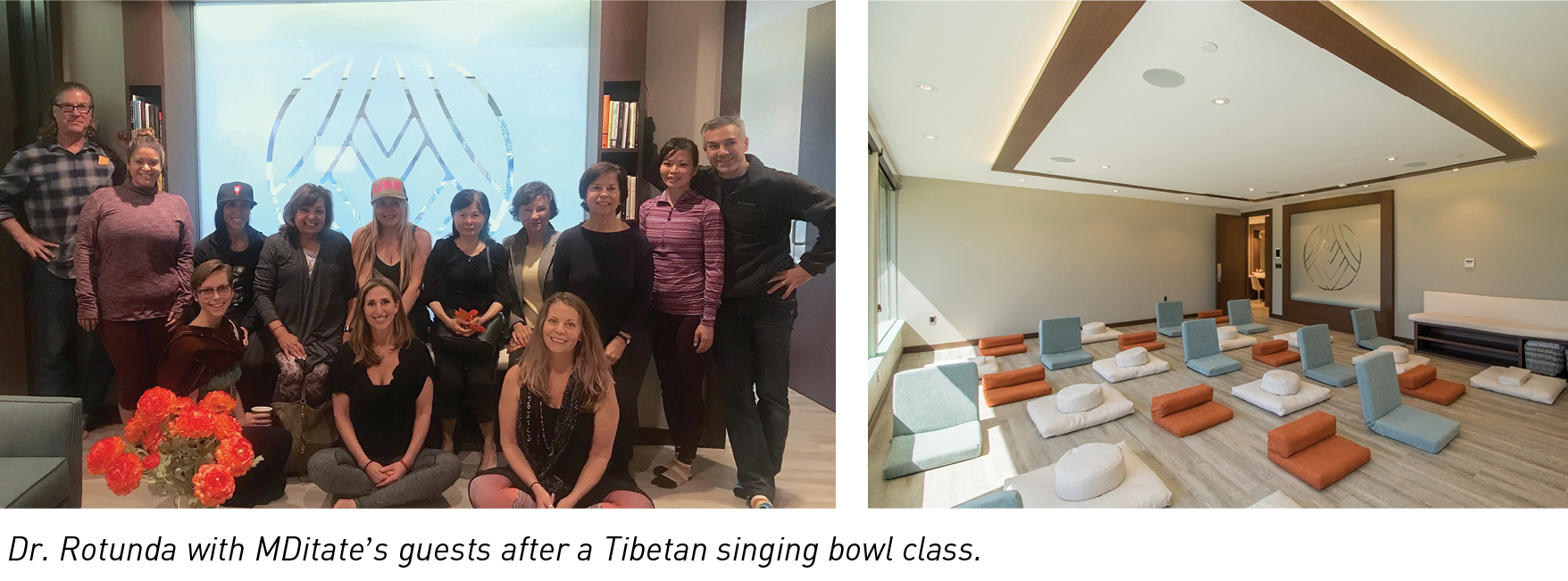 Meditation group for DW article