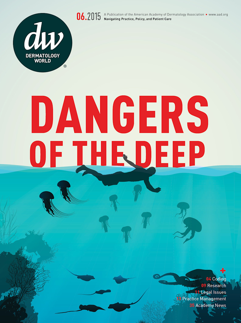 Dermatology World cover June 2015
