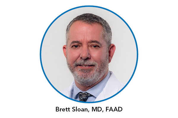 Headshot of Brett Sloan, MD FAAD
