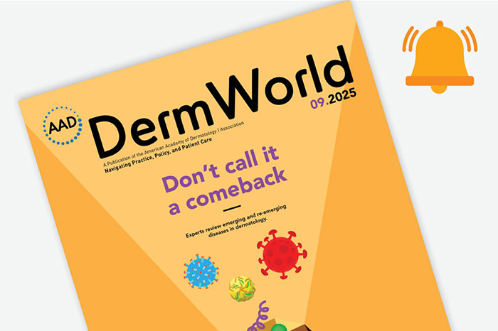 Cover image for AAD DermWorld September 2025