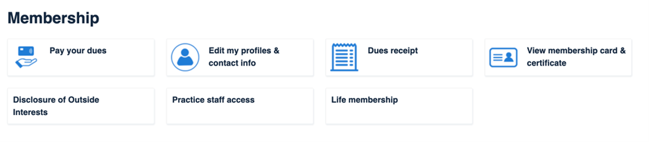 Infographic of membership