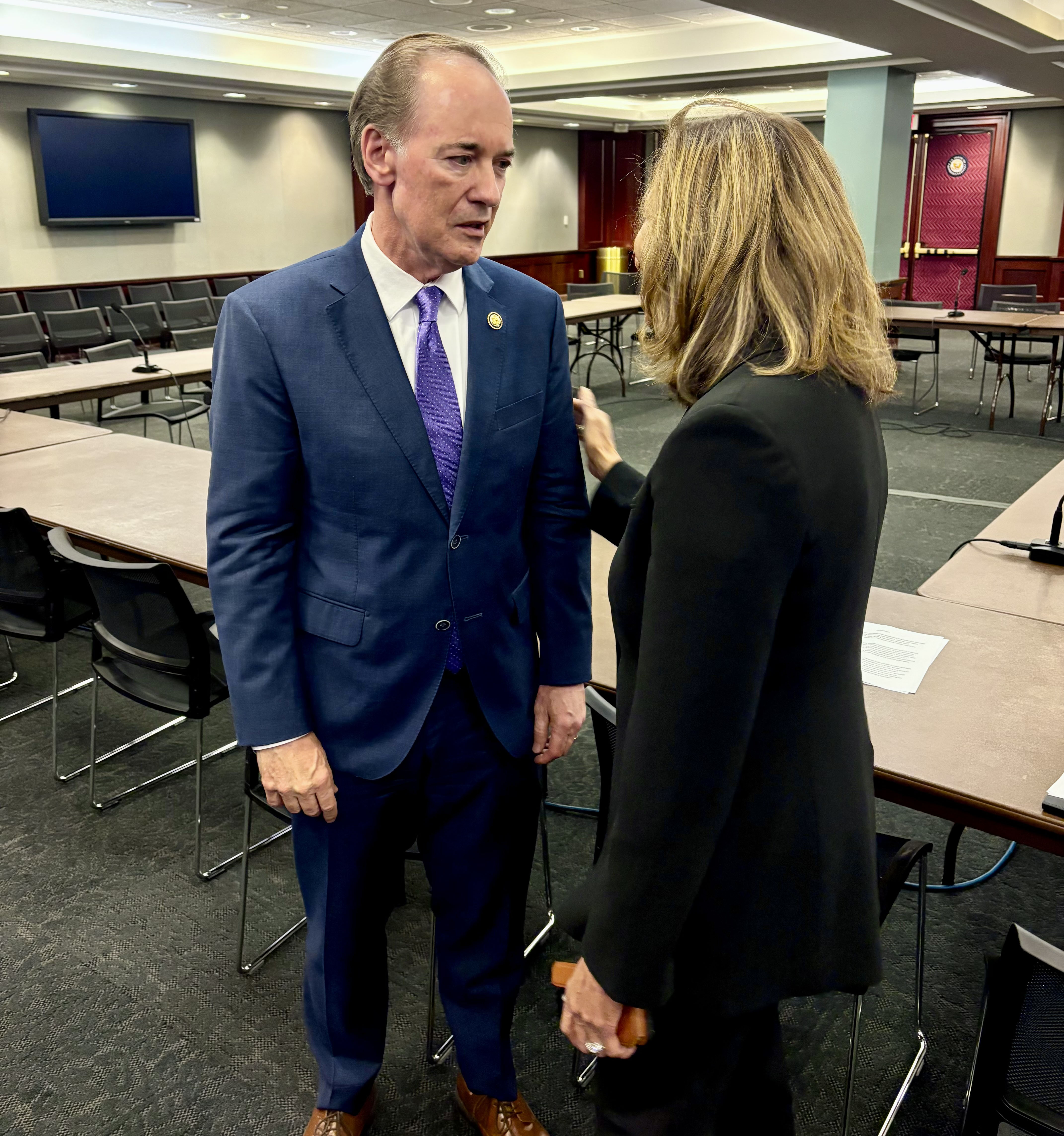 AADA President Dr. Taylor with DOC Caucus Chair Rep. Joyce (R-PA)