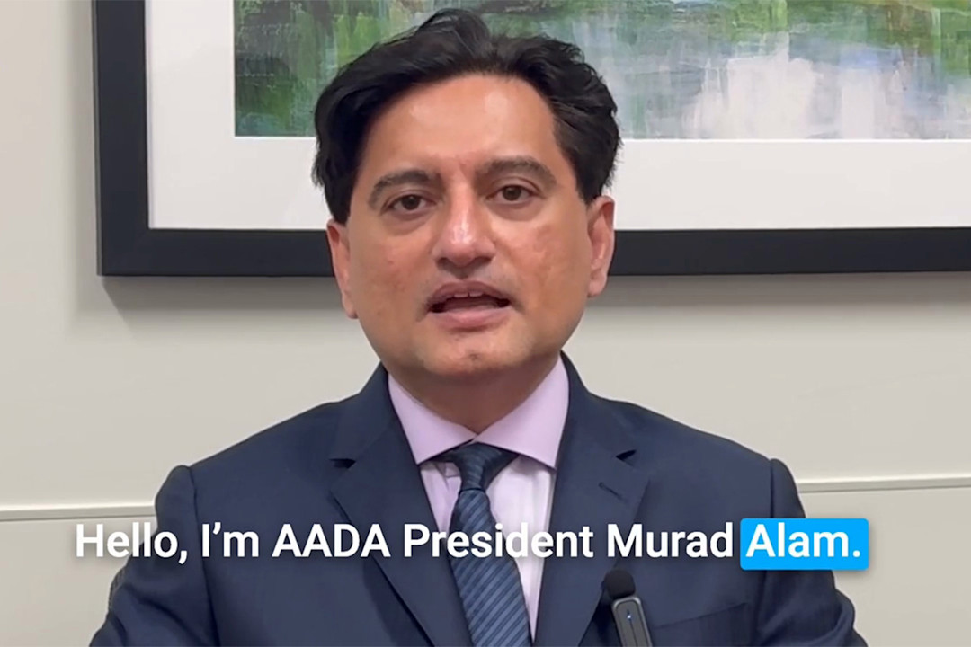 AADA President Murad Alam, MD, MSCI, MBA, FAAD.