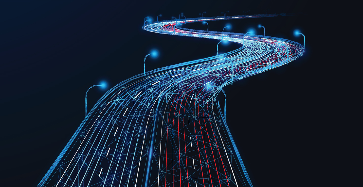 Banner for information freeway