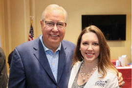 AADA hosts annual Capitol Hill skin cancer screening event: Ron Jaworski and Carris Davis