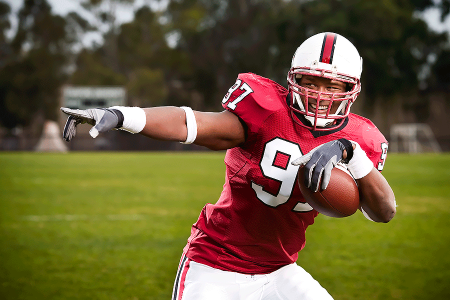 Black men who wear a football helmet may have a greater risk of developing acne keloidalis nuchae