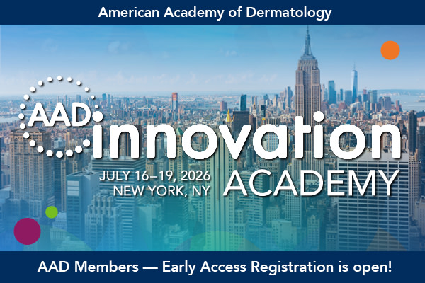 AAD Innovation Academy early access registration is open, join us July 16-19, 2026 in New York, NY. 