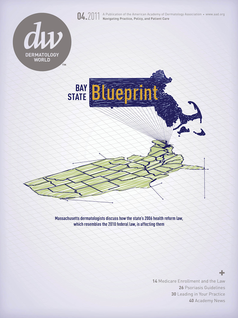 Dermatology World cover April 2011