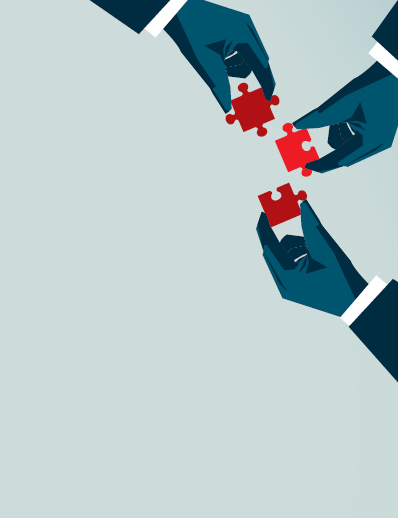 Dermatology World abstract illustration of puzzle pieces