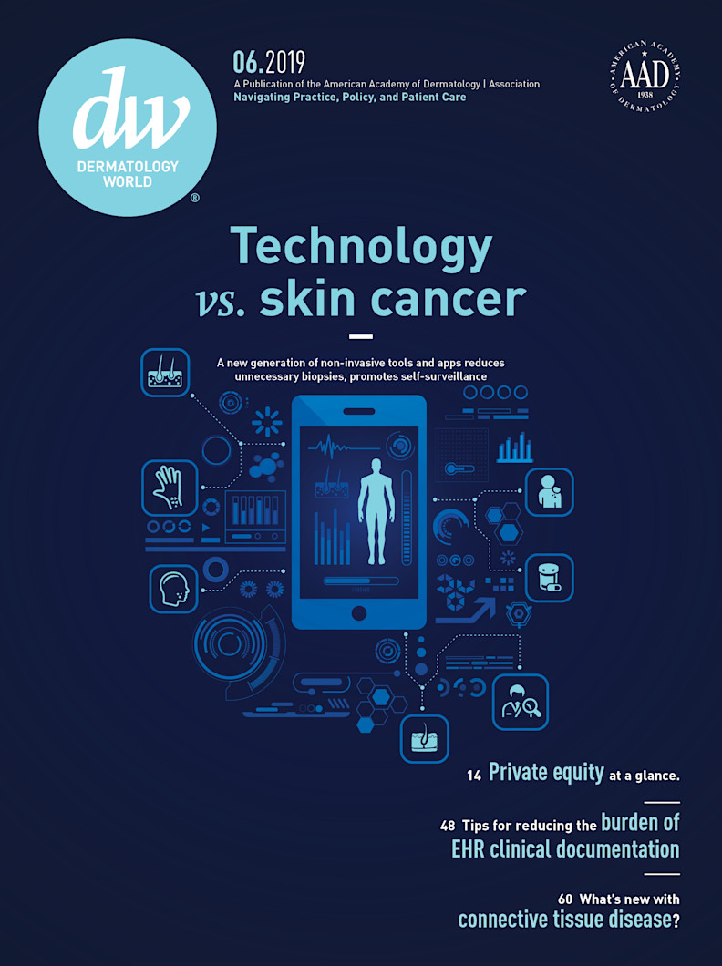 Dermatology World cover June 2019