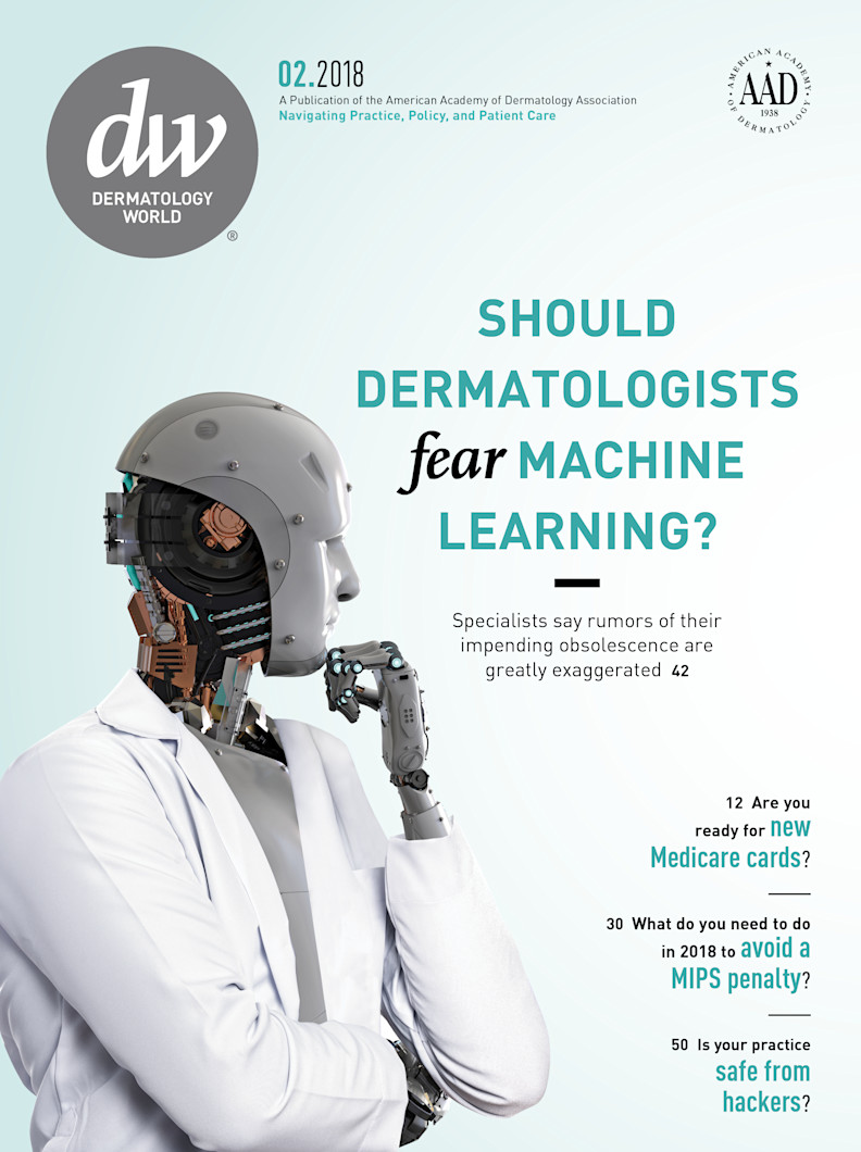Dermatology World cover February 2018