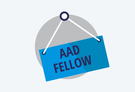 Image for the card link for the AAD Fellows logo