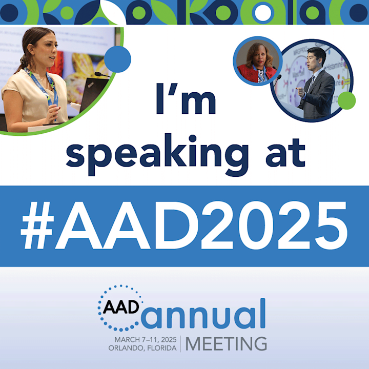 2025 AAD Annual Meeting | Social media toolkit 