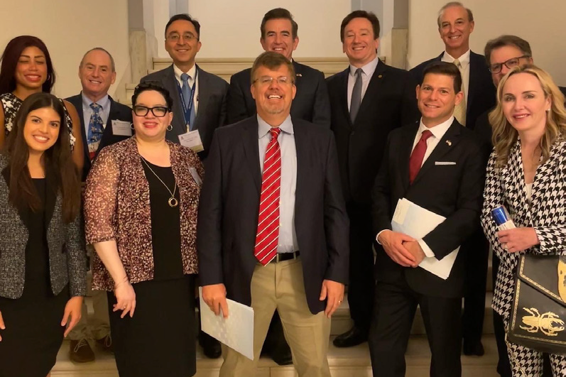 Dr. Cronin at the 2022 AADA Legislative Conference in Washington, D.C.