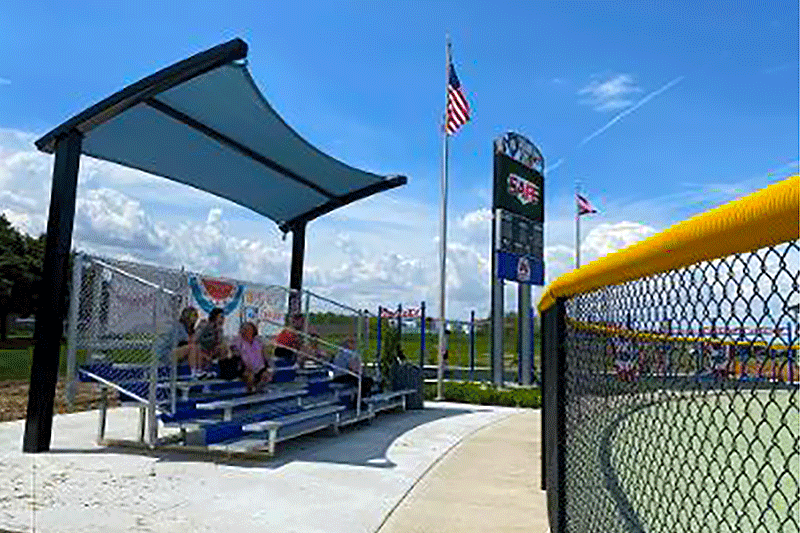 Shade Structure Grant recipient - Miracle League Field