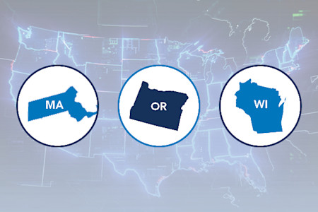 Outlines of Massachusetts, Oregon, and Wisconsin for article on scope of practice.