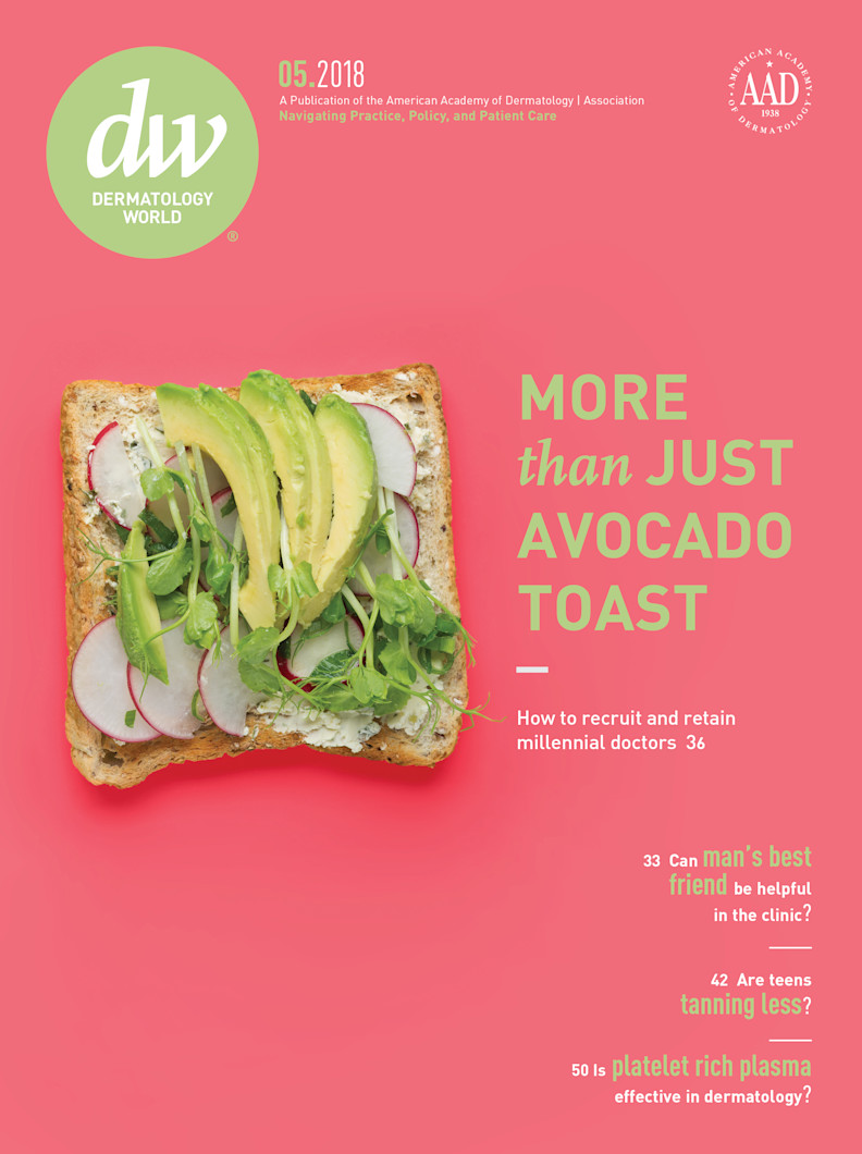 Dermatology World cover May 2018