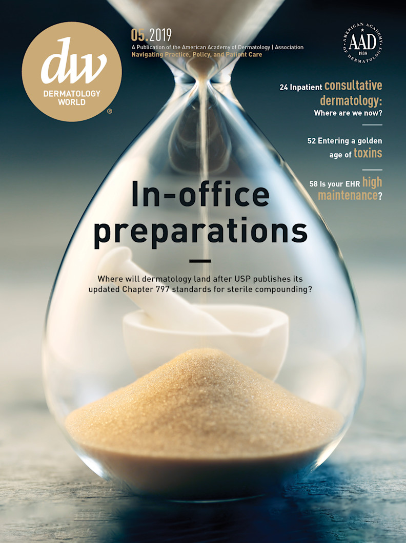 Dermatology World cover May 2019