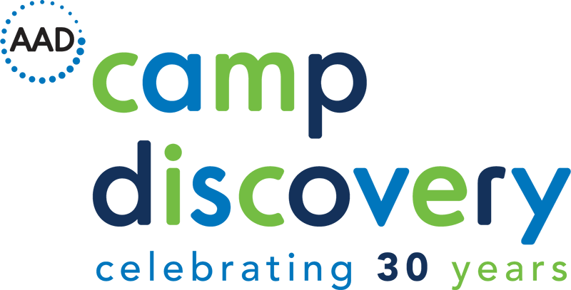 AAD Camp Discovery 30 year anniversary logo