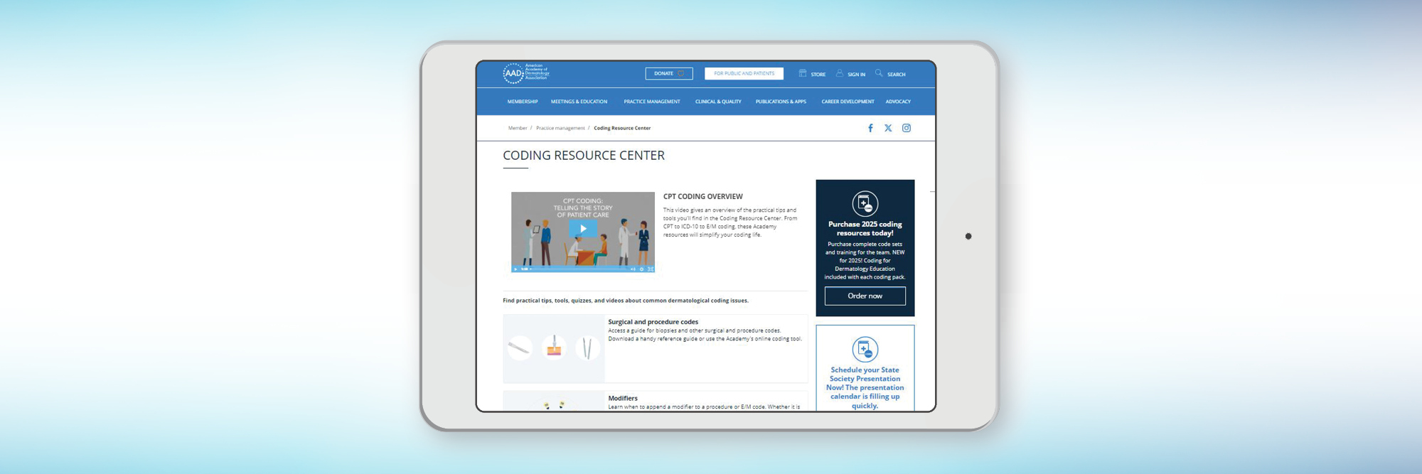 Hero image for Coding Resource Center