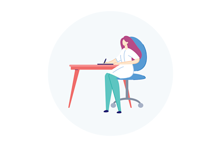 Illustration for consider getting a scribe