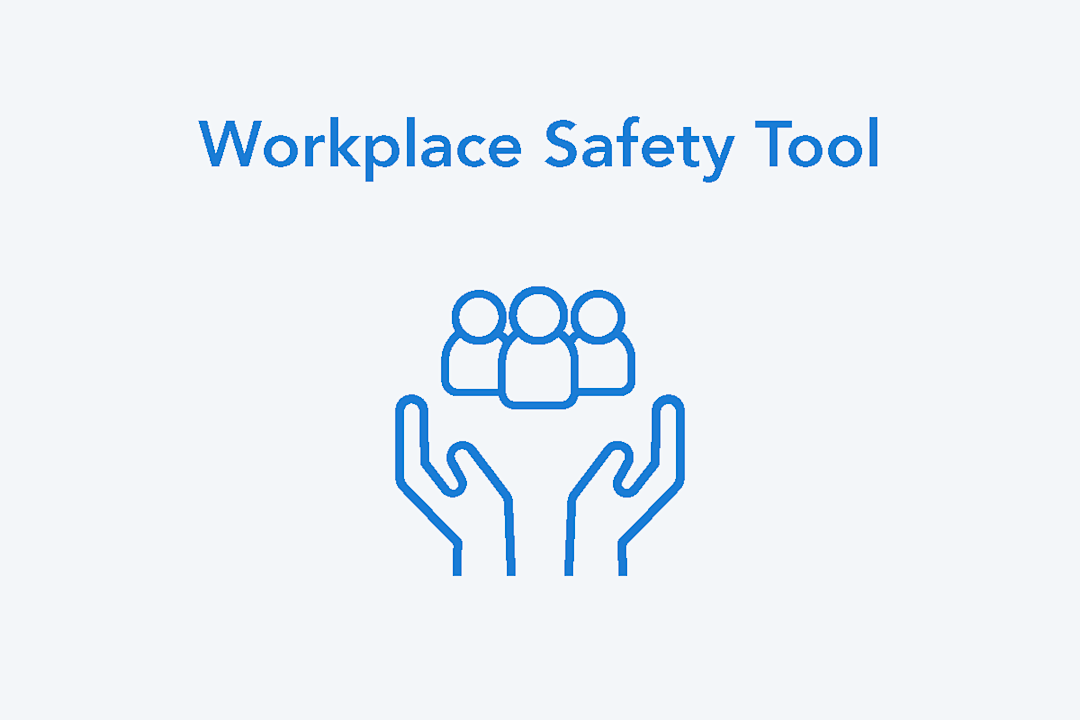 Card illustration for workplace safety tool