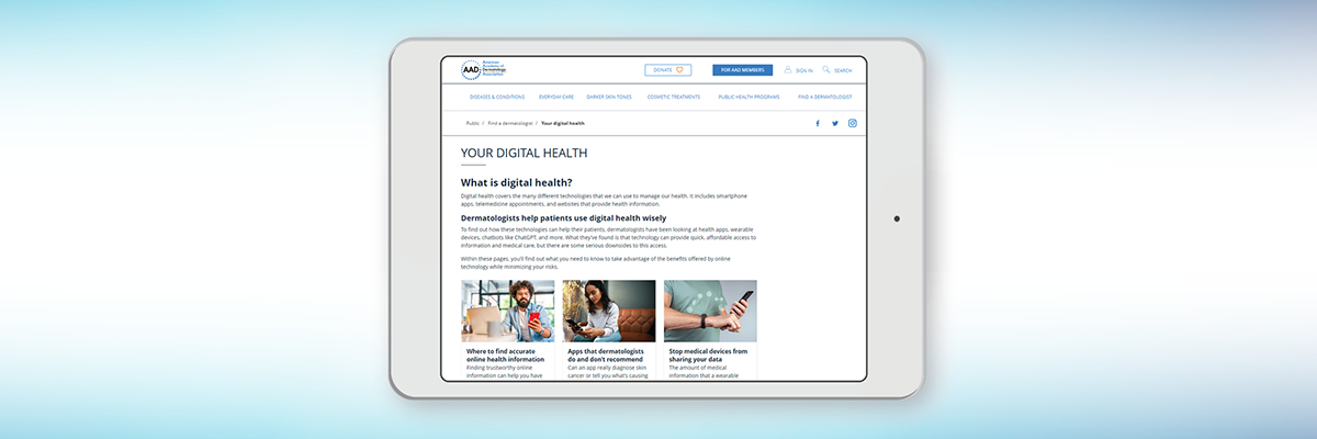 Impact Report 2023, Issue 3: AAD launches Your Digital Health