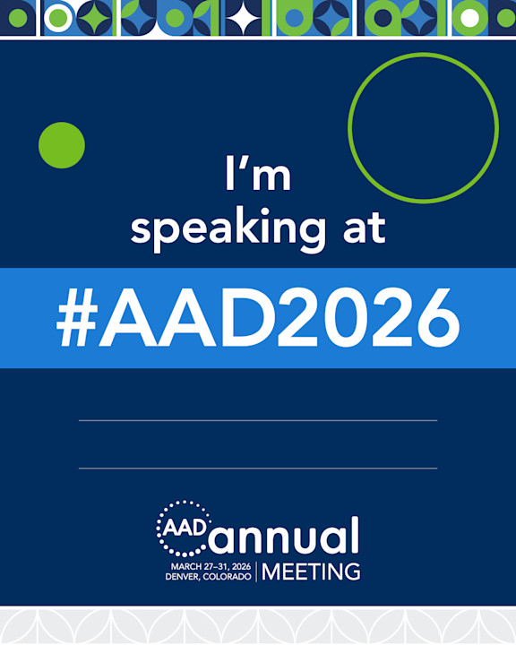 2026 AAD Annual Meeting | Social media toolkit 