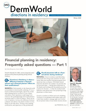 Cover image of Directions in Residency Winter 2025