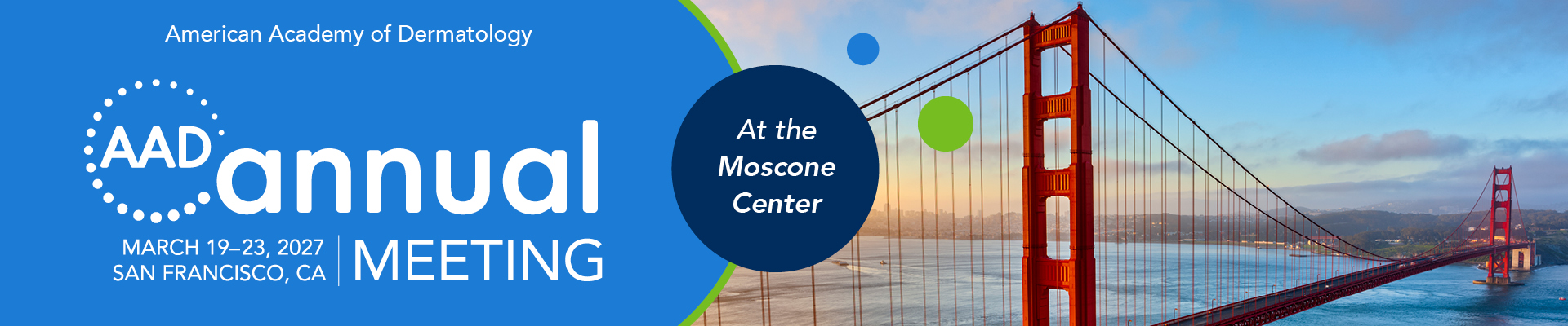 2027 Annual Meeting hero banner