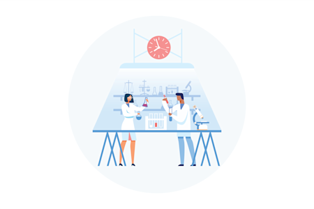 Illustration for provide lab results