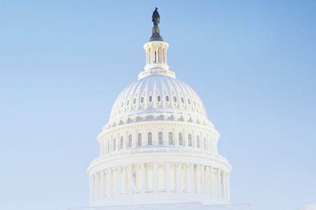 The rotunda of the U.S. Capitol.