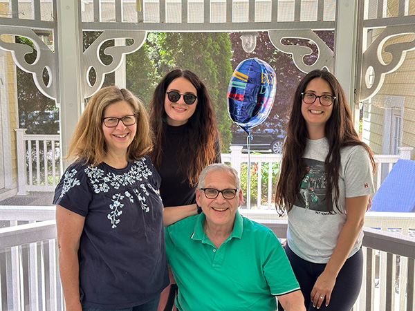 Photo of Dr. Heymann and family