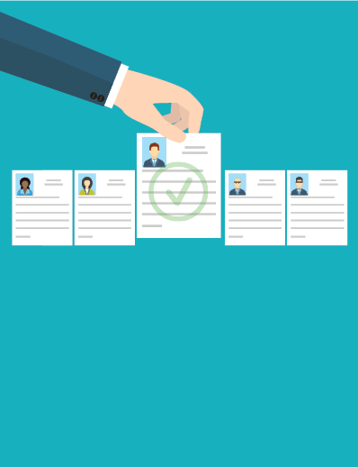 Dermatology World abstract illustration of hiring