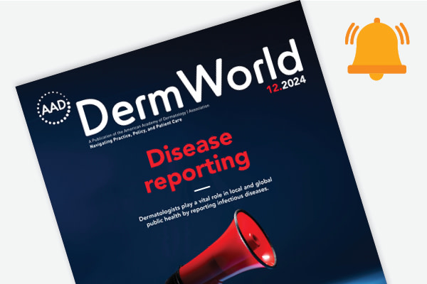 Cover image for DermWorld December 2024