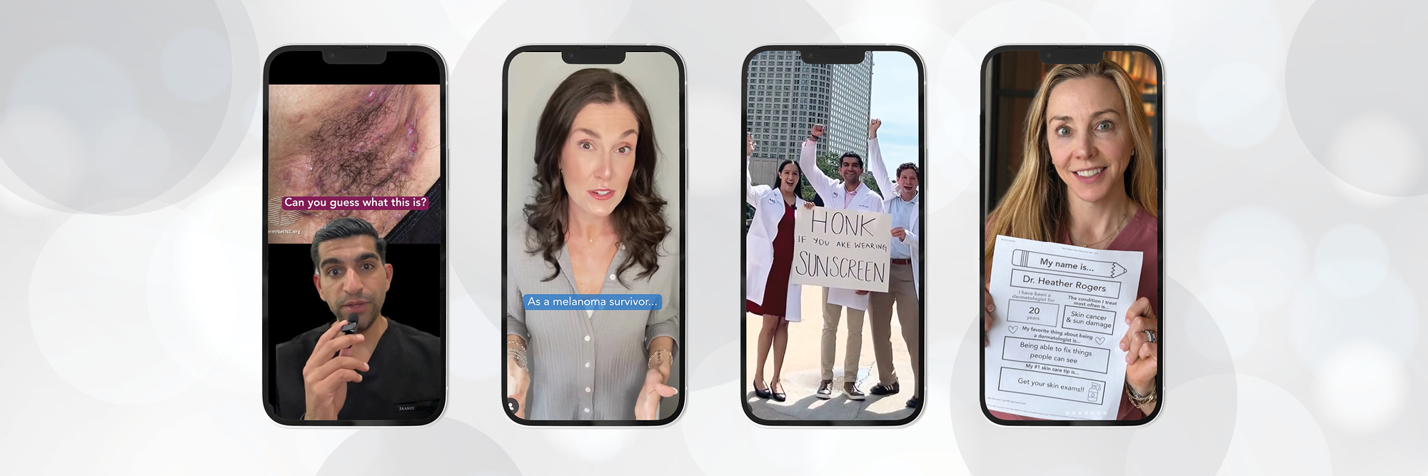 Image of Your Dermatologist Knows social media pages in mobile