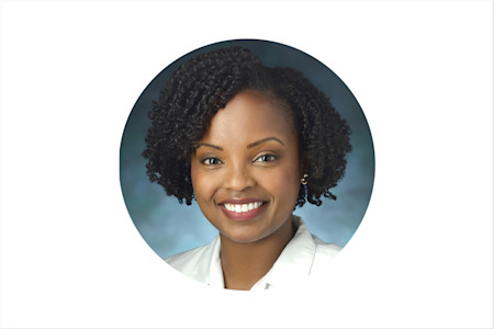 Courtney Johnson, MD, PhD, FAAD.