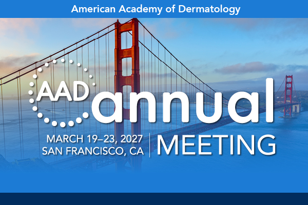 AAD Annual Meeting 2027 — San Francisco, EUA