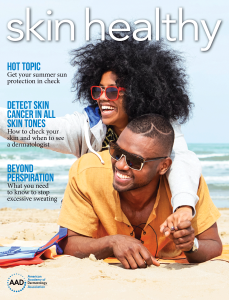 Skin Healthy magazine cover Summer 2022