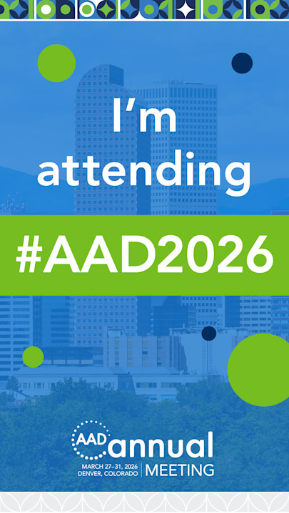 2026 AAD Annual Meeting | Social media toolkit 