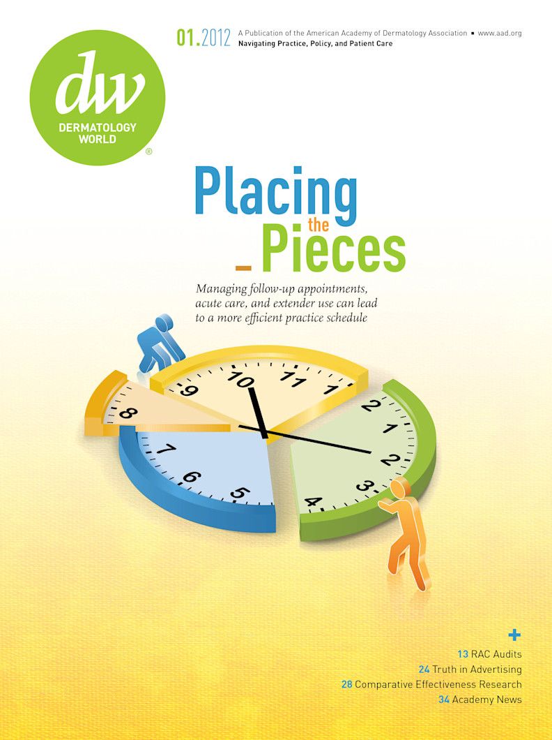 Dermatology World cover January 2012