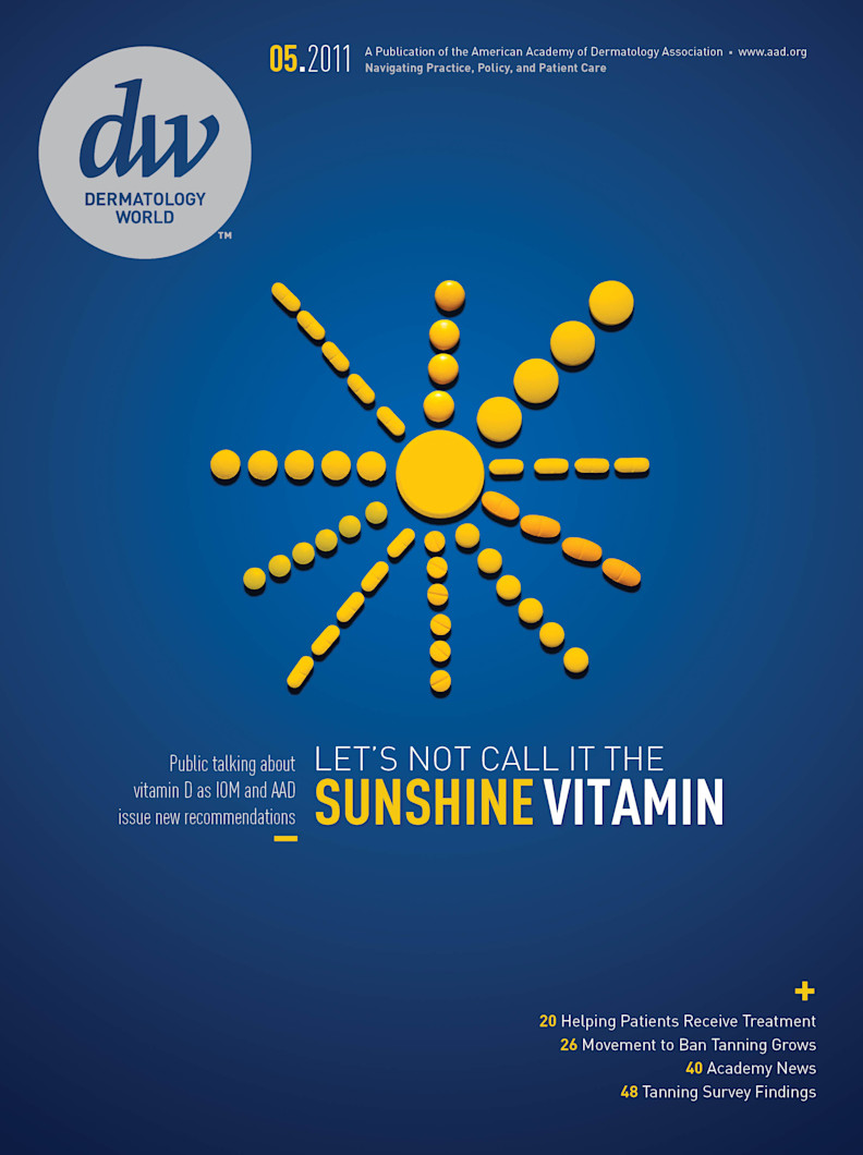 Dermatology World cover May 2011