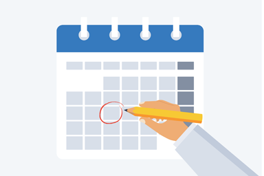 Event calendar for AAD upcoming educational events