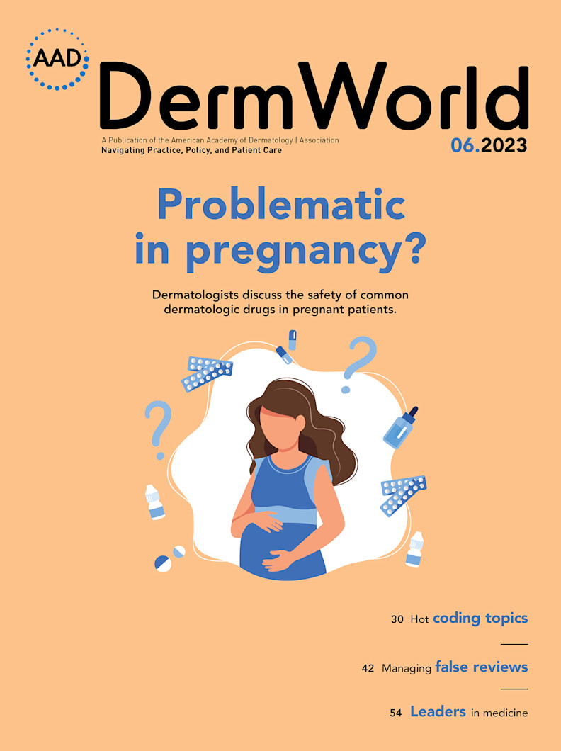 DermWorld, June 2023 cover